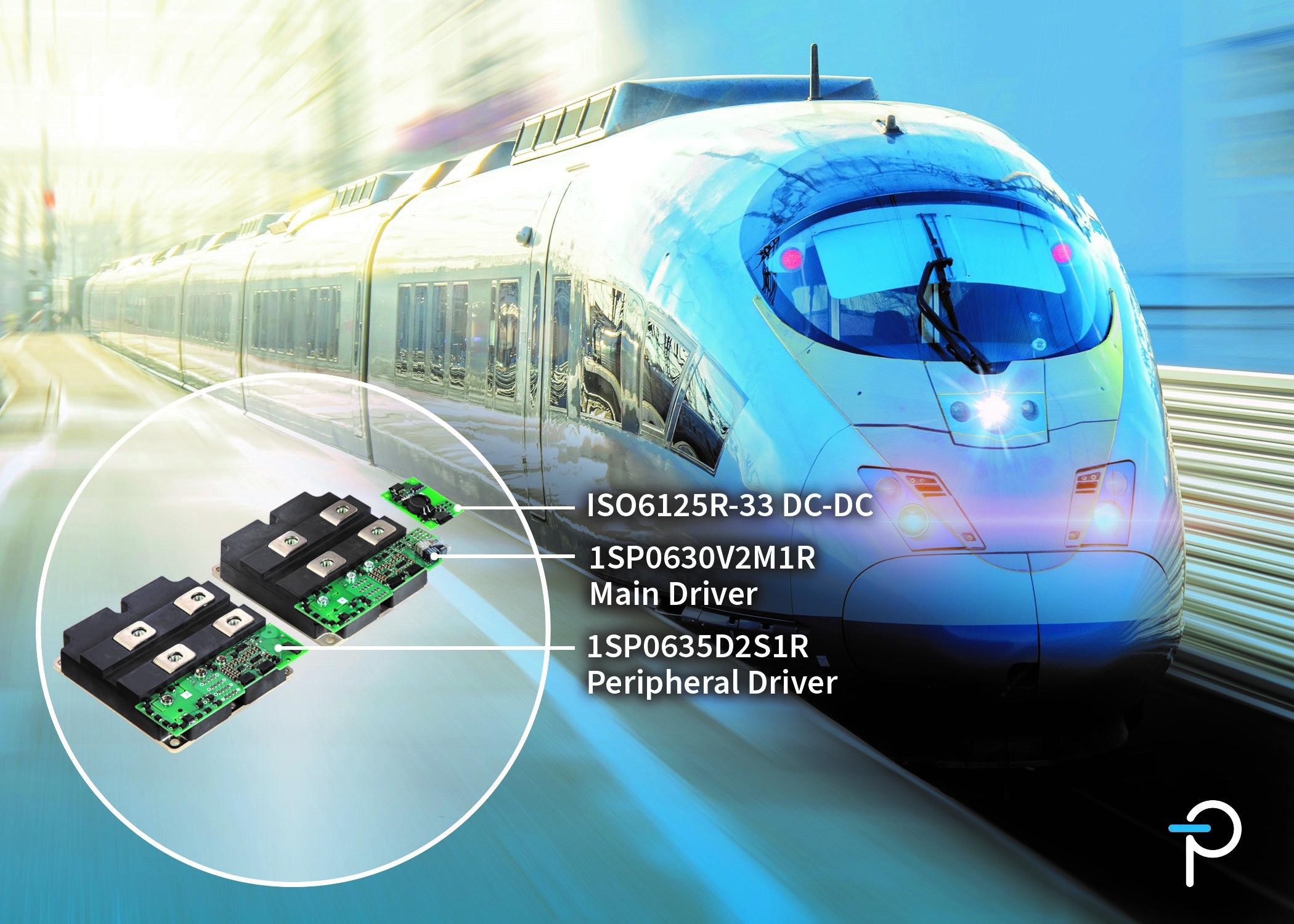 Plug-and-Play Gate Driver Targets Railway Applications